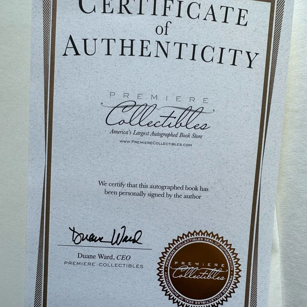 Autographed Rust in Peace Book by Dave Mustaine - Picture 2 of 4